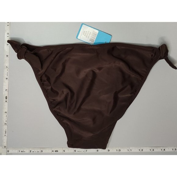 NWT California Waves Medium Brown bikini bottom - Picture 2 of 4